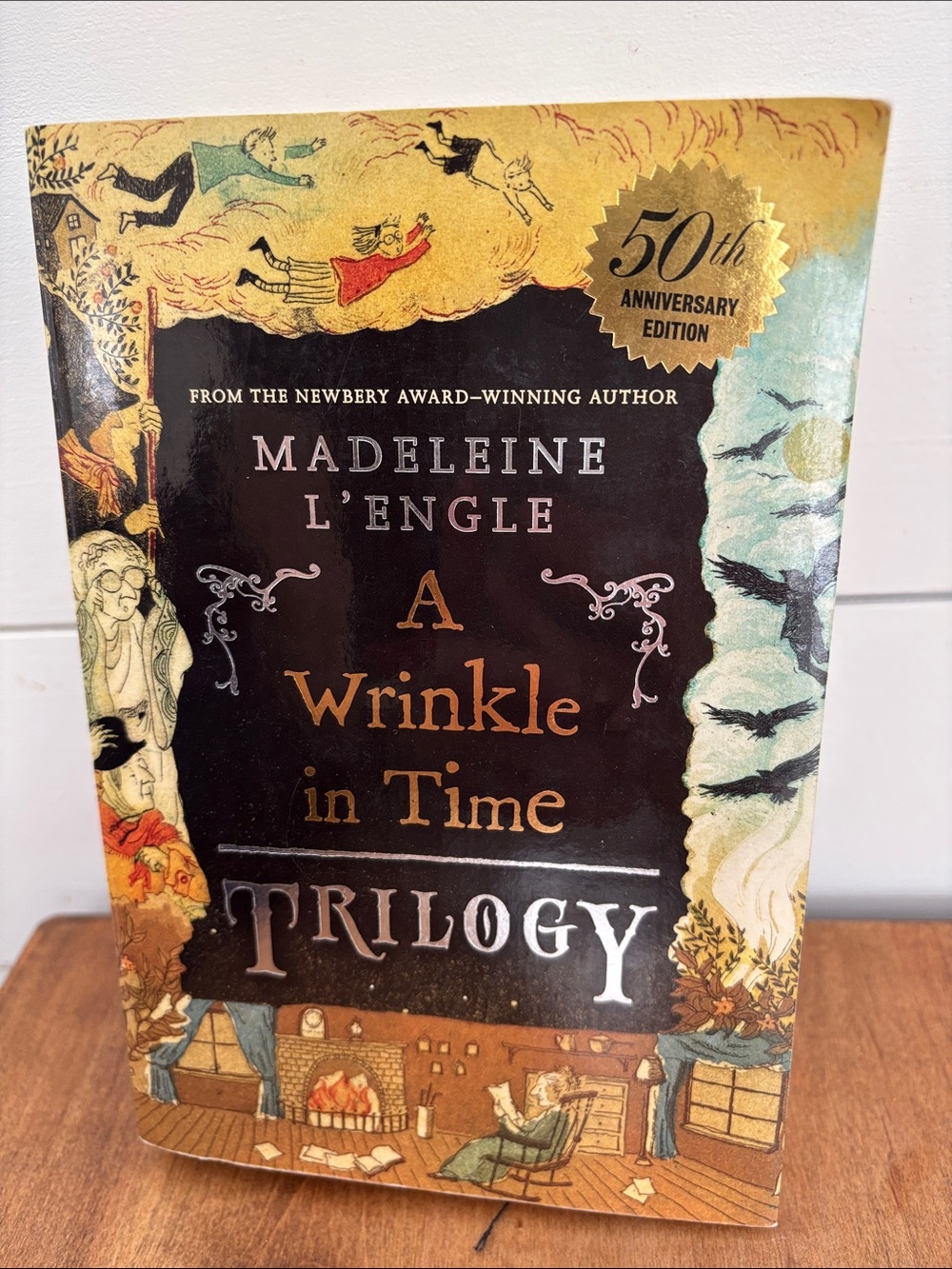 A Wrinkle In Time Trilogy by Madeleine L’Engle  Fiction Novels Softcover